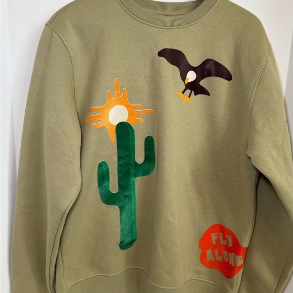 Roku Studio Stay Wild unisex Sweatshirt size L - Picture 2 of 9